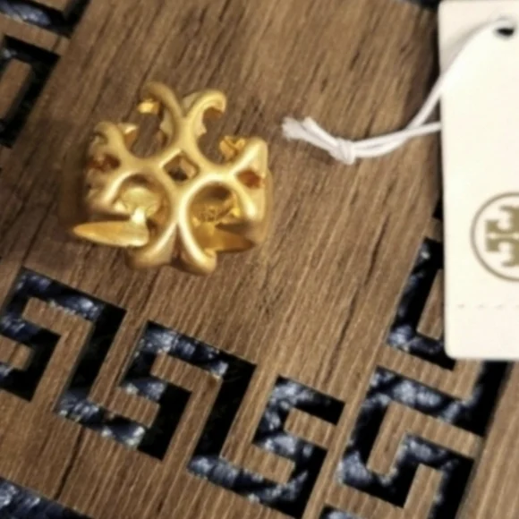 Tory Burch Gold Ring - Picture 1 of 3